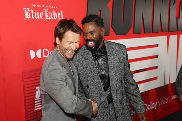 New York premiere of The Running Man at AMC Lincoln Square 13 Featuring: Glen Powell and Colman Domingo Where: New York, New York, United States When: 09 Nov 2025 Credit: Marion Curtis StarPix for Paramount INSTARimages EDITORIAL USE ONLY. NOT FOR USE BY NEWSPAPERS BASED IN THE UK. Copyright: xx instar55256981