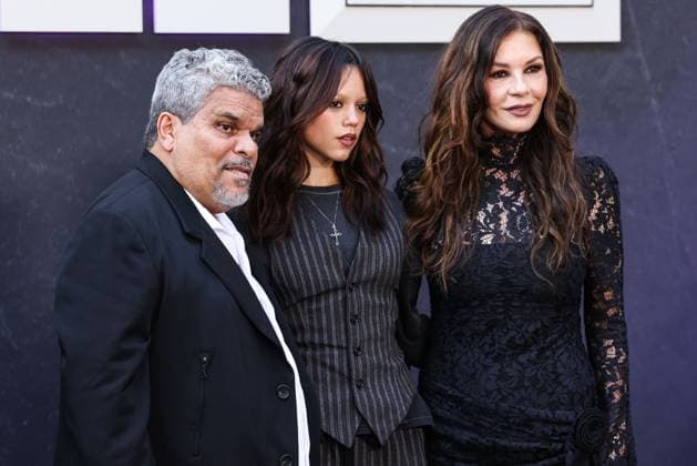 RECORD DATE NOT STATED Netflix FYSEE: The Fall Edit - Wednesday Season 2 FYC Event HOLLYWOOD, LOS ANGELES, CALIFORNIA, USA - NOVEMBER 09: Puerto Rican actor Luis Guzman (Luis Guzman), American actress Jenna Ortega and Welsh actress Catherine Zeta-Jones arrive at the Netflix FYSEE: The Fall Edit - Wednesday Season 2 FYC (For Your Consideration) Event held at the Netflix Tudum Theater on November 9, 2025 in Hollywood, Los Angeles, California, United States., Credit:Xavier Collin Avalon United States, California, Hollywood, Netflix Tudum Theater Copyright: xXavierxCollinx xAvalonx 1051629888