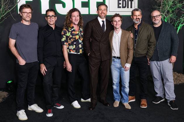 Netflix FYSEE: The Fall Edit - Monster: The Ed Gein Story FYC Event Adam Penn, Mac Quayle, Ian Brennan, Charlie Hunnam, Max Winkler, Matthew Flood Ferguson and Michael Bauman arrive at the Netflix FYSEE: The Fall Edit - Monster: The Ed Gein Story FYC (For Your Consideration) Event held at the Netflix Tudum Theater in Hollywood, Los Angeles, California, United States. Netflix Tudum Theater, Hollywood, Los Angeles, California, USA California United States  Copyright: xImagexPressxAgencyx originalFilename: collin-netflixf251110_npUnJ.jpg