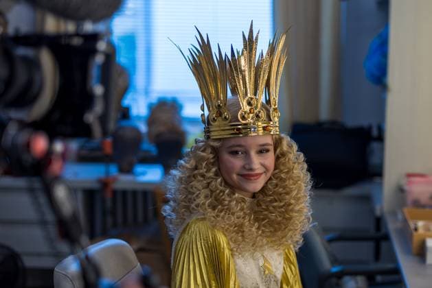 Fitting of the costume for the new Nuremberg Christkind, Nuremberg, 10 11 2025 Nora Falk was elected as the new Nuremberg Christkind in 2025 At a fitting, she appears for the first time in her traditional regalia The costume was made by the costume department of the Nuremberg State 20251110-286A2361-M4000