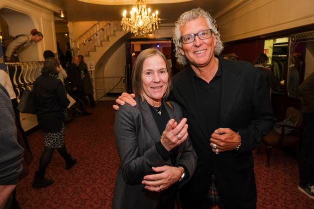 joost HansaTheater Kim Eva Wempe and husband Fritz Ahrens as guests at the opening gala variety show at the Hansa Theater season opening 2025 2026 on 06 11 2025 in Hamburg Hamburg Germany