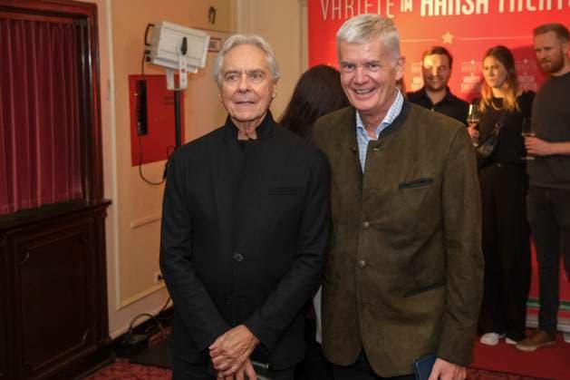 joost HansaTheater John Neumeier and Prof Dr Hermann Reichenspurner as guests at the opening gala variety show at the Hansa Theater season opening 2025 2026 on 06 11 2025 in Hamburg Hamburg Germany