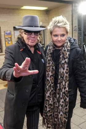 joost HansaTheater Udo Lindenberg and Tine Acke Photographer at the Opening Gala Variety Show at Hansa Theater Season Opening 2025 2026 on 06 11 2025 in Hamburg Hamburg Germany