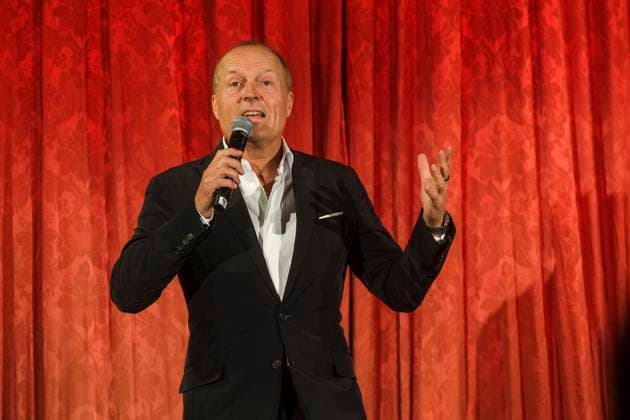 joost HansaTheater Soehne Hamburgs Joja Wendt as guest at the opening gala variety show at the Hansa Theater season opening 2025 2026 on 06 11 2025 in Hamburg Hamburg Germany