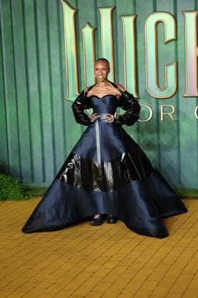 . 10 11 2025. London, United Kingdom. Cynthia Erivo arriving at the Wicked: For Good premiere in London.  xStephenxLockx xi-Imagesx IIM-26366-0011