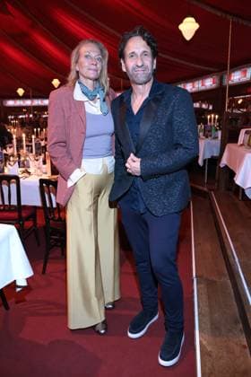 07 11 2025, Karin Böhme, Falk Willy Wild, for the Palazzo Gala Premiere 2025, Spiegelpalast am Bahnhof Zoo, Berlin, Berlin