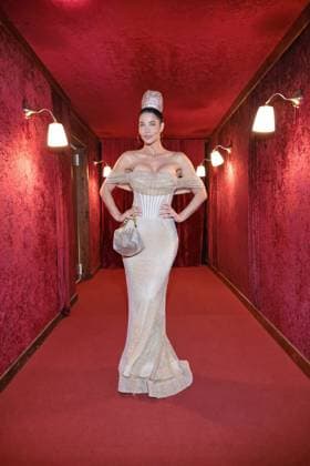 07 11 2025, Micaela Schaefer at the Palazzo Gala Premiere 2025, Spiegelpalast am Bahnhof Zoo, Berlin, Berlin