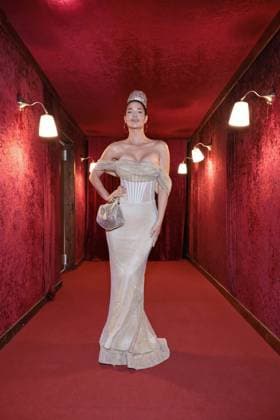 07 11 2025, Micaela Schaefer at the Palazzo Gala Premiere 2025, Spiegelpalast am Bahnhof Zoo, Berlin, Berlin