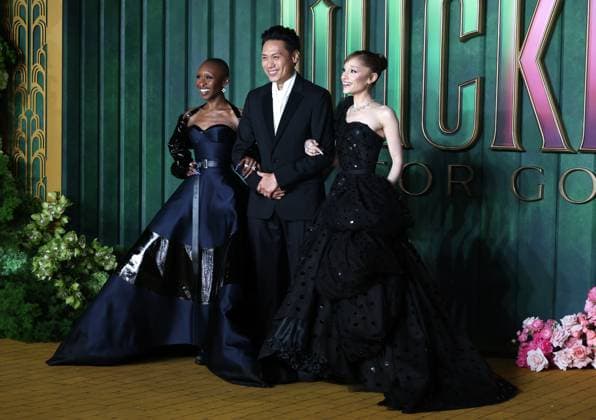 European premiere of Wicked: For Good Cynthia Erivo, Jon M. Chu and Ariana Grande at the European premiere of Wicked: For Good held at Cineworld London Leicester Square, England. London Cineworld London Leicester Square UK Copyright: xFredxDuvalx