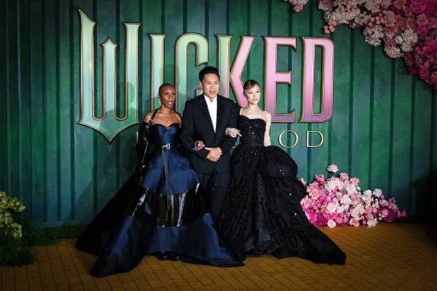 European Premiere of WICKED FOR GOOD on Monday 10 November 2025 Ariana Grande and Cynthia Erivo seen at the European Premiere of WICKED FOR GOOD on Monday 10 November 2025 at Cineworld Leicester Square, London. ., Credit:Julie Edwards Avalon  Copyright: xJuliexEdwardsx xAvalonx 1051703795