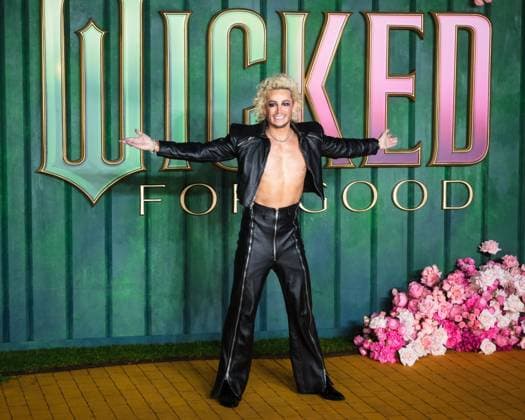 European Premiere of WICKED FOR GOOD on Monday 10 November 2025 Frankie Grande seen at the European Premiere of WICKED FOR GOOD on Monday 10 November 2025 at Cineworld Leicester Square, London. ., Credit:Julie Edwards Avalon  Copyright: xJuliexEdwardsx xAvalonx 1051703859