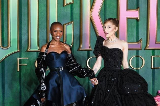 European Premiere of WICKED FOR GOOD on Monday 10 November 2025 Ariana Grande and Cynthia Erivo seen at the European Premiere of WICKED FOR GOOD on Monday 10 November 2025 at Cineworld Leicester Square, London. ., Credit:Julie Edwards Avalon  Copyright: xJuliexEdwardsx xAvalonx 1051704261