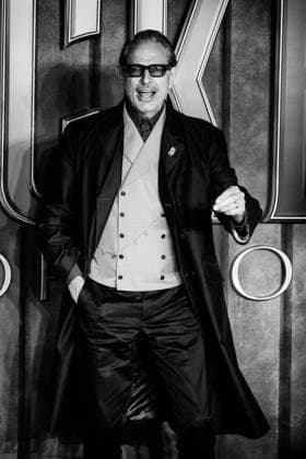 European Premiere of WICKED FOR GOOD on Monday 10 November 2025 Jeff Goldblum seen at the European Premiere of WICKED FOR GOOD on Monday 10 November 2025 at Cineworld Leicester Square, London. Editors Note: Image converted to monochrome., Credit:Julie Edwards Avalon  Copyright: xJuliexEdwardsx xAvalonx 1051704855
