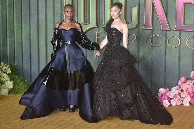 European premiere of Wicked: For Good at Cineworld Leicester Square Featuring: Cynthia Erivo and Ariana Grande Where: London, United Kingdom When: 10 Nov 2025 Credit: Sue Andrews Cover Images EDITORIAL USE ONLY. NOT FOR USE BY NEWSPAPERS BASED IN THE UK. Copyright: xx coverimg55259034