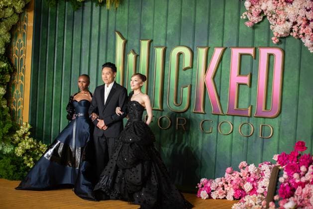 Wicked: For Good European Premiere in London, UK - 10 Nov 2025 Cynthia Erivo, Jon M. Chu and Ariana Grande attend the Wicked: For Good European Premiere at Cineworld London Leicester Square. London United Kingdom Copyright: xLoredanaxSangiulianox xSOPAxImagesx LSangiuliano-1510