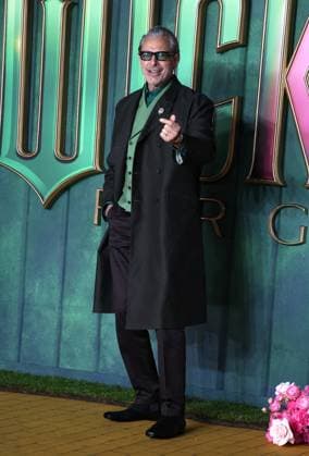Wicked: For Good European Premiere at Cineworld Leicester Square in London - 10 Nov 2025 Jeff Goldblum attends the Wicked: For Good European Premiere at Cineworld Leicester Square. London United Kingdom Copyright: xFredxDuvalx xSOPAxImagesx FD_Wicked_For_Good_28