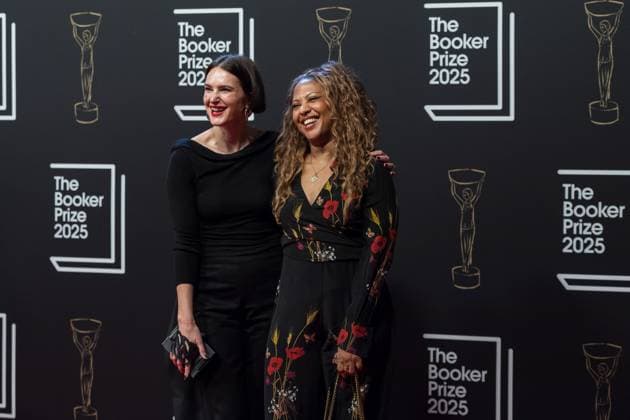 Booker Prize 2025 Award Ceremony in London LONDON, UNITED KINGDOM - NOVEMBER 10: Elizabeth Day and Sara Collins attend the Booker Prize 2025 winner ceremony at Old Billingsgate in London, United Kingdom on November 10, 2025. The Booker Prize is the world’s most significant award for the best sustained work of fiction written in English by authors from anywhere in the world and published in the UK or Ireland, which has brought recognition, reward and readership to outstanding fiction for over five decades. Wiktor Szymanowicz Anadolu London United Kingdom. Editorial use only. Please get in touch for any other usage.  Copyright: x2025xAnadoluxWiktorxSzymanowiczx