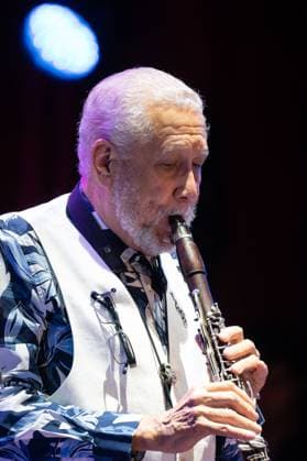 November 10, 2025, Madrid, Spain: Cuban jazz Paquito D Rivera performs during the JAZZMADRID concert at the Fernanda Gomez Theatre in Madrid. Madrid Spain - ZUMAs197 20251110_aaa_s197_140 Copyright: xAtilanoxGarciax