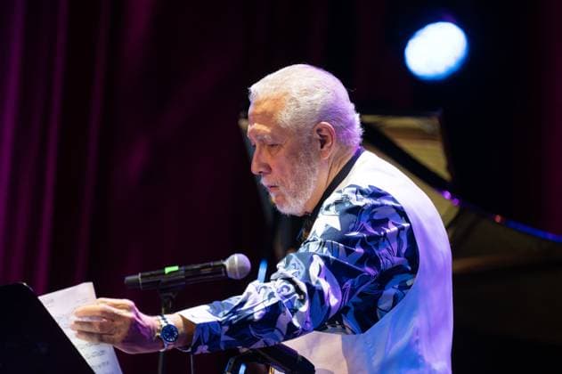 November 10, 2025, Madrid, Spain: Cuban jazz Paquito D Rivera performs during the JAZZMADRID concert at the Fernanda Gomez Theatre in Madrid. Madrid Spain - ZUMAs197 20251110_aaa_s197_153 Copyright: xAtilanoxGarciax
