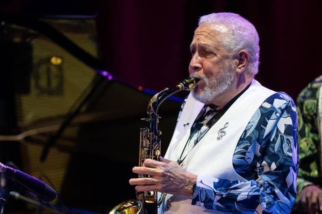 November 10, 2025, Madrid, Spain: Cuban jazz Paquito D Rivera performs during the JAZZMADRID concert at the Fernanda Gomez Theatre in Madrid. Madrid Spain - ZUMAs197 20251110_aaa_s197_181 Copyright: xAtilanoxGarciax