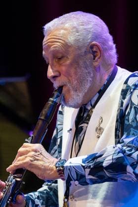 November 10, 2025, Madrid, Spain: Cuban jazz Paquito D Rivera performs during the JAZZMADRID concert at the Fernanda Gomez Theatre in Madrid. Madrid Spain - ZUMAs197 20251110_aaa_s197_186 Copyright: xAtilanoxGarciax