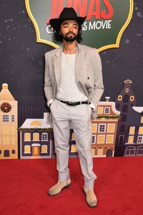 Celebrity arrivals for the premiere of A Very Jonas Christmas Movie at New York City Center Featuring: Odiseas Georgiadis Where: New York City, New York, United States When: 10 Nov 2025 Credit: mpi099 MediaPunch INSTARimages EDITORIAL USE ONLY. NOT FOR USE BY NEWSPAPERS BASED IN THE UK. Copyright: xx instar55259312