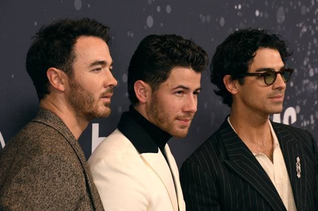 Celebrity arrivals for the premiere of A Very Jonas Christmas Movie at New York City Center Featuring: Kevin Jonas, Nick Jonas and Joe Jonas Where: New York City, New York, United States When: 10 Nov 2025 Credit: mpi099 MediaPunch INSTARimages EDITORIAL USE ONLY. NOT FOR USE BY NEWSPAPERS BASED IN THE UK. Copyright: xx instar55259220