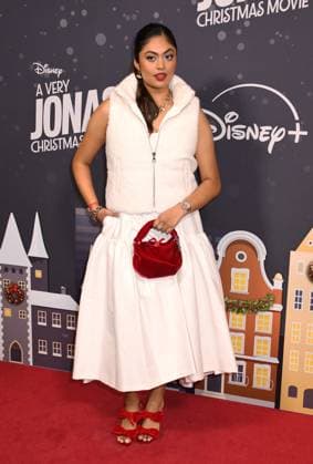 Celebrity arrivals for the premiere of A Very Jonas Christmas Movie at New York City Center Featuring: Swayam Bhatia Where: New York City, New York, United States When: 10 Nov 2025 Credit: mpi099 MediaPunch INSTARimages EDITORIAL USE ONLY. NOT FOR USE BY NEWSPAPERS BASED IN THE UK. Copyright: xx instar55259207