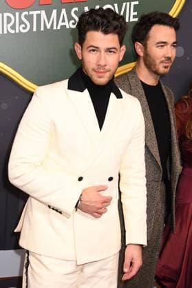 Celebrity arrivals for the premiere of A Very Jonas Christmas Movie at New York City Center Featuring: Nick Jonas Where: New York City, New York, United States When: 10 Nov 2025 Credit: mpi099 MediaPunch INSTARimages EDITORIAL USE ONLY. NOT FOR USE BY NEWSPAPERS BASED IN THE UK. Copyright: xx instar55259212
