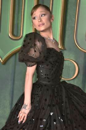 European Premiere of Wicked For Good at Cineworld, Leicester Square, London. - 10 November 2025. Ariana Grande at the European Premiere of Wicked For Good at Cineworld in Leicester Square, 5-6 Leicester Square, London WC2H 7NA on Monday 10 November 2025., Credit:Sue Andrews Avalon Leicester Square, London WC2H 7NA, London  Copyright: xSuexAndrewsx xAvalonx 1051725475