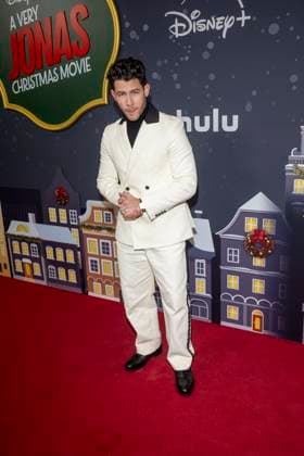 November 10, 2025, New York, United States: Nick Jonas attends Disney+ s A Very Jonas Christmas Movie New York Premiere at New York City Center. New York United States - ZUMAs197 20251110_aaa_s197_413 Copyright: xRonxAdarx