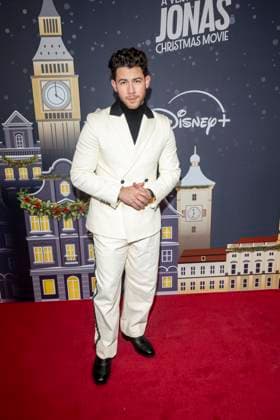 November 10, 2025, New York, United States: Nick Jonas attends Disney+ s A Very Jonas Christmas Movie New York Premiere at New York City Center. New York United States - ZUMAs197 20251110_aaa_s197_416 Copyright: xRonxAdarx
