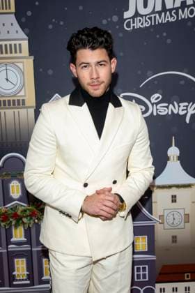 November 10, 2025, New York, United States: Nick Jonas attends Disney+ s A Very Jonas Christmas Movie New York Premiere at New York City Center. New York United States - ZUMAs197 20251110_aaa_s197_422 Copyright: xRonxAdarx