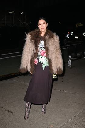 Celebrities arrive for CVFF Vogue Dinner Featuring: Eva Chen Where: New York City, New York, United States When: 10 Nov 2025 Credit: Elder Ordonez INSTARimages EDITORIAL USE ONLY. NOT FOR USE BY NEWSPAPERS BASED IN THE UK. Copyright: xx instar55259103