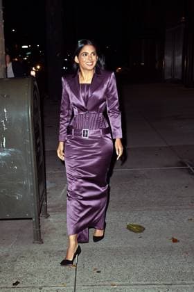 Celebrities arrive for CVFF Vogue Dinner Featuring: Isha Ambani Where: New York City, New York, United States When: 10 Nov 2025 Credit: Elder Ordonez INSTARimages EDITORIAL USE ONLY. NOT FOR USE BY NEWSPAPERS BASED IN THE UK. Copyright: xx instar55259076