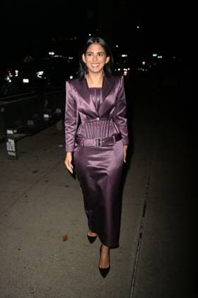 Celebrities arrive for CVFF Vogue Dinner Featuring: Isha Ambani Where: New York City, New York, United States When: 10 Nov 2025 Credit: Elder Ordonez INSTARimages EDITORIAL USE ONLY. NOT FOR USE BY NEWSPAPERS BASED IN THE UK. Copyright: xx instar55259082
