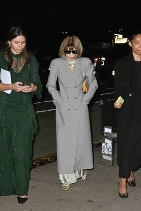 Celebrities arrive for CVFF Vogue Dinner Featuring: Anna Wintour Where: New York City, New York, United States When: 10 Nov 2025 Credit: Elder Ordonez INSTARimages EDITORIAL USE ONLY. NOT FOR USE BY NEWSPAPERS BASED IN THE UK. Copyright: xx instar55259087