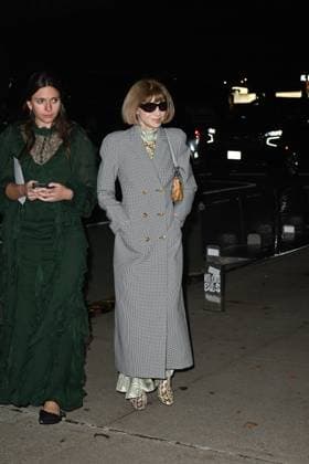 Celebrities arrive for CVFF Vogue Dinner Featuring: Anna Wintour Where: New York City, New York, United States When: 10 Nov 2025 Credit: Elder Ordonez INSTARimages EDITORIAL USE ONLY. NOT FOR USE BY NEWSPAPERS BASED IN THE UK. Copyright: xx instar55259088