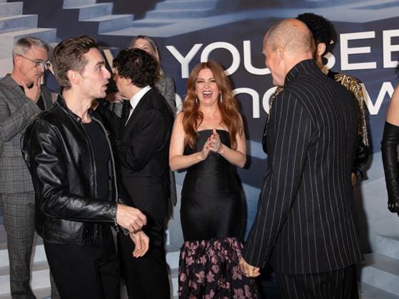 Now You See Me Now You Don t World Premiere Featuring: Isla Fisher, Woody Harrelson Where: New York, New York, United States When: 10 Nov 2025 Credit: Janet Mayer INSTARimages.com EDITORIAL USE ONLY. NOT FOR USE BY NEWSPAPERS BASED IN THE UK. Copyright: xx instar55259178