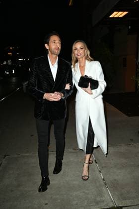 Celebrities arrive for CVFF Vogue Dinner Featuring: Georgina Chapman, Adrien Brody Where: New York City, New York, United States When: 10 Nov 2025 Credit: Elder Ordonez INSTARimages EDITORIAL USE ONLY. NOT FOR USE BY NEWSPAPERS BASED IN THE UK. Copyright: xx instar55259339