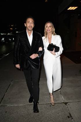 Celebrities arrive for CVFF Vogue Dinner Featuring: Georgina Chapman, Adrien Brody Where: New York City, New York, United States When: 10 Nov 2025 Credit: Elder Ordonez INSTARimages EDITORIAL USE ONLY. NOT FOR USE BY NEWSPAPERS BASED IN THE UK. Copyright: xx instar55259340