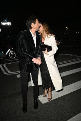 Celebrities arrive for CVFF Vogue Dinner Featuring: Georgina Chapman, Adrien Brody Where: New York City, New York, United States When: 10 Nov 2025 Credit: Elder Ordonez INSTARimages EDITORIAL USE ONLY. NOT FOR USE BY NEWSPAPERS BASED IN THE UK. Copyright: xx instar55259342