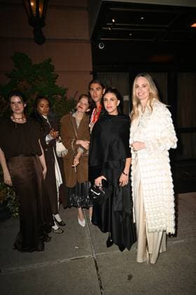 Celebrities arrive for CVFF Vogue Dinner Featuring: Lauren Santo Domingo Where: New York City, New York, United States When: 10 Nov 2025 Credit: Elder Ordonez INSTARimages EDITORIAL USE ONLY. NOT FOR USE BY NEWSPAPERS BASED IN THE UK. Copyright: xx instar55259344