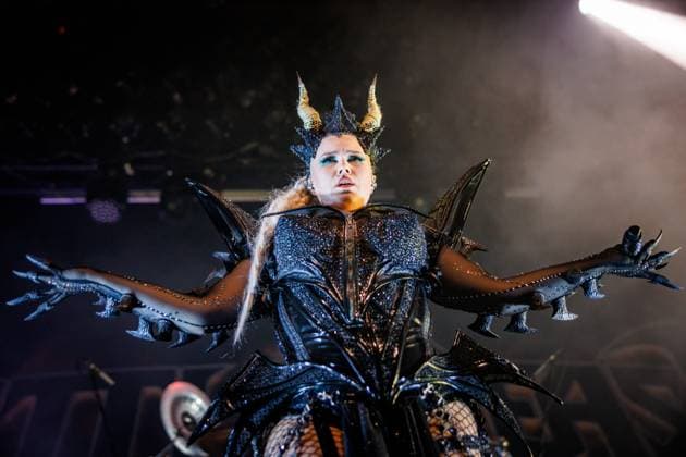 Battle Beast live in Oslo, Norway Oslo, Norway. 09th, November 2025. The Finnish power metal band Battle Beast performs a live concert at Rockefeller in Oslo. Here vocalist Noora Louhimo is seen live on stage. Norway, Oslo  Copyright: xGonzalesxPhoto KetilxMartinsenx