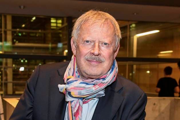 abb Verschollen Axel Milberg actor at the preview of the new investigative ARD feature film VERSCHOLLEN by writer director Daniel Harrich at ARD Hauptstadtstudio on 10 11 2025 in Berlin Berlin Germany