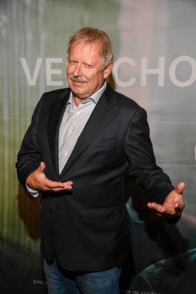 abb Verschollen Axel Milberg actor at the preview of the new investigative ARD feature film VERSCHOLLEN by writer director Daniel Harrich at ARD Hauptstadtstudio on 10 11 2025 in Berlin Berlin Germany