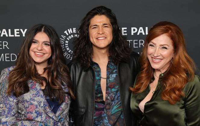 10 November 2025 - Beverly Hills, California - Mayan Lopez, Cristo Fernandez, Lisa Ann Walter. The 2025 Annual Paley Honors Fall Gala held at The Beverly Hilton. Beverly Hills USA - ZUMAa123 20251110_zaa_a123_108 Copyright: xADx