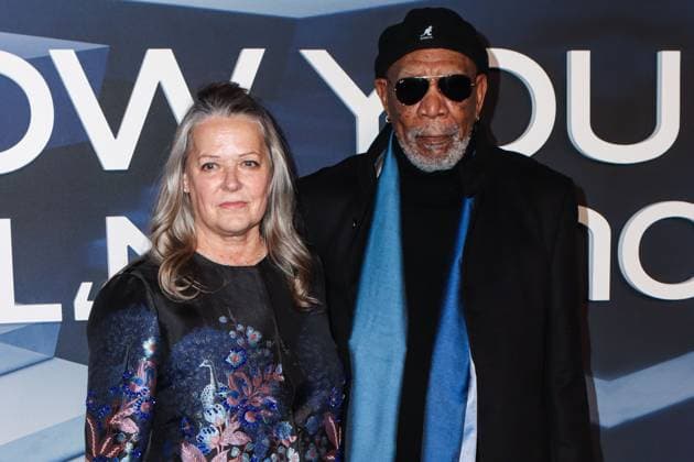 New York Premiere Of Lionsgate s Now You See Me: Now You Don t American film producer and CEO of Revelations Entertainment Lori McCreary and American actor, producer, and narrator Morgan Freeman arrive at the New York Premiere Of Lionsgate s Now You See Me: Now You Don t held at The Lighthouse at Chelsea Piers in Manhattan, New York City, New York, United States. The Lighthouse at Chelsea Piers, Manhattan, New York City, New York, USA New York United States  Copyright: xImagexPressxAgencyx originalFilename: collin-newyorkp251111_npACT.jpg