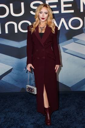 New York Premiere Of Lionsgate s Now You See Me: Now You Don t Darla Eliza arrives at the New York Premiere Of Lionsgate s Now You See Me: Now You Don t held at The Lighthouse at Chelsea Piers in Manhattan, New York City, New York, United States. The Lighthouse at Chelsea Piers, Manhattan, New York City, New York, USA New York United States  Copyright: xImagexPressxAgencyx originalFilename: collin-newyorkp251111_np6sV.jpg