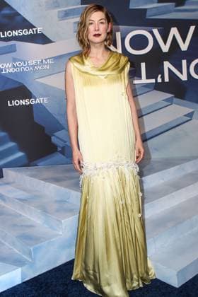 New York Premiere Of Lionsgate s Now You See Me: Now You Don t English actress and producer Rosamund Pike arrives at the New York Premiere Of Lionsgate s Now You See Me: Now You Don t held at The Lighthouse at Chelsea Piers in Manhattan, New York City, New York, United States. The Lighthouse at Chelsea Piers, Manhattan, New York City, New York, USA New York United States  Copyright: xImagexPressxAgencyx originalFilename: collin-newyorkp251111_nptAo.jpg